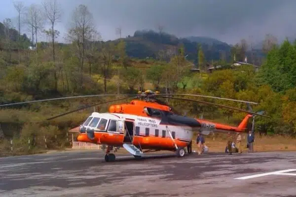 Guwahati to Tawang Helicopter Service